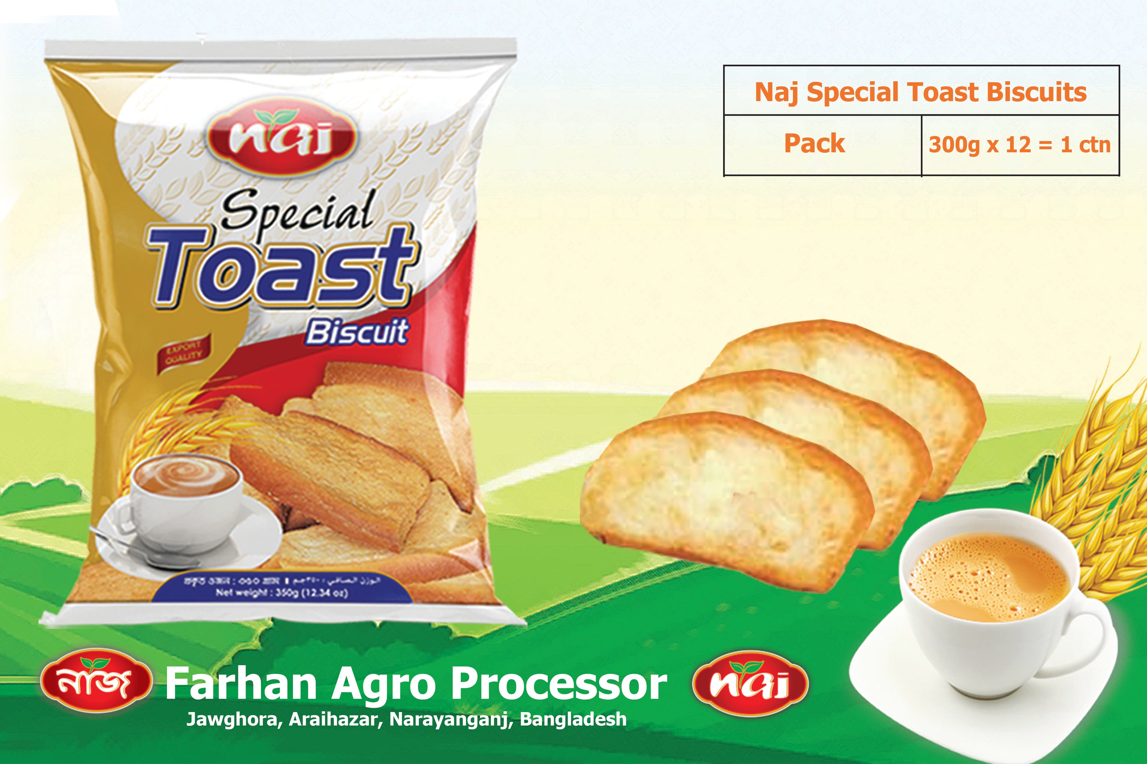 Farhan Agro Special Toast Biscuit
