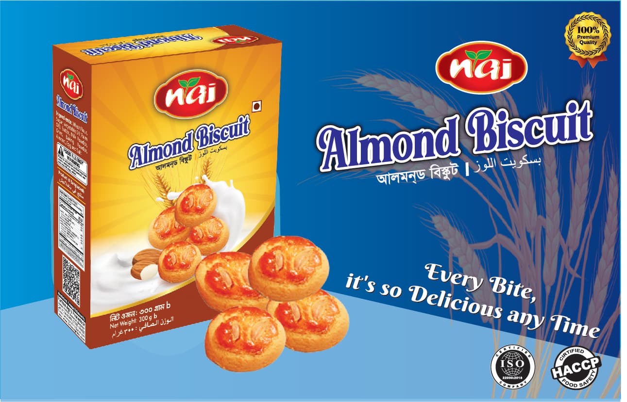 Farhan Agro Almond Biscuits